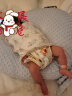 蒂乐婴儿防惊跳睡袋包巾宝宝睡觉神器新生儿襁褓巾夏季薄包被包单 小熊-竹棉纱单层29℃+ 80*35cm（适合0-12个月） 实拍图