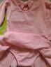 驰动儿童舞蹈服女童练功服秋冬长袖考级服装连体服棉芭蕾舞裙粉色2XL 实拍图