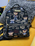 小熊依恋双肩包女时尚布艺小众设计洋气女士户外迷你小背包 实拍图