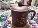 苏砂画诣紫砂杯原矿纯全手工泡茶杯宜兴泥绘梅花办公家用带盖男女水杯子 直筒款 实拍图