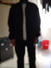 宇项春秋季夹克男潮牌百搭日系外套男潮流宽松夹克休闲上衣帅气棒球服 黑色 L 实拍图