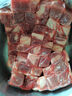 艾克拜尔雪花调理生牛肉牛肉粒生鲜火锅食材 2斤 实拍图