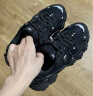 FILA 斐乐女鞋官方猫爪鞋III代女鞋 厚底老爹鞋休闲运动鞋 黑-BK 37.5 实拍图