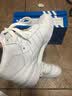 阿迪达斯（adidas）三叶草女鞋 26秋季新款运动鞋轻便透气休闲鞋低帮耐磨复古滑板鞋 汉玉白/奇妙浅灰蓝【热销款】 39 (240mm) 实拍图