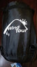 威迪瑞（Wind Tour） 户外睡袋加厚秋冬天季旅行信封式保暖室内午休隔脏野营睡袋 灰拼蓝-1.0kg【轻薄款】送收纳包 实拍图