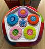 BAOLI七面体游戏桌儿童玩具宝宝婴儿音乐手拍鼓3岁婴幼儿六面体礼物 1406F红 宝丽七面体锂电升级版 实拍图