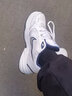 耐克（NIKE）男鞋 25夏季新款运动鞋透气AIR网面鞋休闲鞋复古老爹鞋减震跑步鞋 【主推】黑勾-厚底增高/晒图退10/建议拍大半码 39 （内长245mm） 实拍图