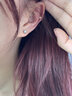 OKCS染发膏小鱼海棠推荐植物配方染发剂男女遮盖白发在家染头发染发霜 黑紫色-雅典娜紫1盒装【齐耳短发量】 实拍图