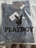 花花公子（PLAYBOY）牛仔裤男秋冬季裤子男士休闲裤韩版直筒宽松弹力潮牌男裤 蓝灰 32 实拍图