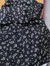 京识裤裙碎花半身裙女2024夏季新款显瘦遮胯百搭高腰a字半裙中长裙子 【黑色】碎花半身裙 均码（80-140斤可穿） 实拍图