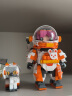 佳奇科技（ JAKI）积木拼装桌面摆件小颗粒宇航员模型儿童玩具男女孩生日礼物JK9108 实拍图
