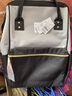 sun earth&u日本七夕离家出走包大容量双肩包女轻便休闲背包男学生包旅行防水 黑灰拼经典版 高40*宽28*厚17cm20L 实拍图
