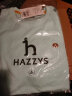 哈吉斯（HAZZYS）女装 夏款圆领经典舒适简约款女短袖T恤ASTSE03BX31 浅绿色LG 165/88A 40 晒单实拍图