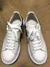 亚历山大麦昆（Alexander McQueen）520礼物 男士系带小白鞋阔型休闲运动鞋 白色/黑色 41 实拍图