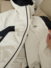 波司登（BOSIDENG）【反季】冲锋衣鹅绒羽绒服男女情侣同款90绒三合一防风防雨外套 云溪白 黑藏青864B M 165/88A 实拍图