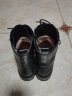 莱尔斯丹秋冬新款街头风系带拉链圆头纯色马丁靴中跟女靴2T48401 黑色BKL 37 晒单实拍图