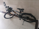 永久（FOREVER）山地车自行车成人男女青少年学生铝合金单车上班代步公路越野赛车 【钢架】顶配版-银灰辐条轮 27.5寸24速【推荐165-195cm】 实拍图