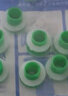海立 代替免生料带胶垫垫片防漏三角阀球阀门垫硅胶密封圈水龙头配件 绿色防漏垫圈【4分管20只装】 实拍图