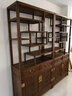 慢象红木家具非洲鸡翅木（学名：非洲崖豆木）博古架实木中式客厅隔断玄关柜展示架书柜书架文件柜办公柜酒柜 雕花单个：长98*宽38*高198cm 实拍图