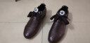 红蜻蜓男鞋子休闲皮鞋男士秋季新款单鞋韩版潮流青年 棕色 39 偏大一码 实拍图