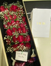 梦馨鲜花鲜花速递11朵红玫瑰花束送女友生日礼物全国同城配送 33朵红玫瑰礼盒 实拍图