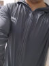 吉普（JEEP）防晒衣男夏季薄款连帽冰丝外套男男士速干透气防紫外线钓鱼服骑行 灰绿色 XL(135-145斤) 实拍图