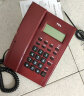 TCL 电话机座机 固定电话 办公家用 双接口 来电显示 时尚简约 HCD868(79)TSD经典版(枣红色) 一年质保 实拍图