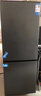 新飞（frestec）183升双门冷冻速度快小冰箱迷你经济实用节能环保低噪小型两门冰箱 183升两门冰箱深灰色（BCD-183KT） 实拍图