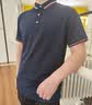 罗蒙长袖t恤春秋季男女情侣纯色上衣服商务工作服大码打底衫工装男装 实拍图