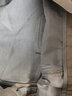 峰皓夏季纯棉高腰男裤中老年男士休闲裤双褶直筒宽松深档爸爸裤子薄款 14#浅灰色 31 码/2尺4腰围 实拍图