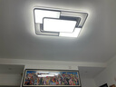 TCL照明大客厅吸顶灯具套餐led现代简约全屋卧室餐厅创意中山灯饰 星驰_130瓦三色90CM适30平内 实拍图
