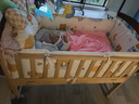 贝乐堡婴儿床床围栏宝宝儿童纯棉床品拼接床围软包防撞挡布可拆洗四面围 呼呼虎【四面围+床单】纯棉款 110*64cm 实拍图