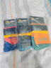 奥尼捷（AONIJIE）五指袜男专业跑步袜子夏季速干袜coolmax运动袜越野跑马拉松袜女 蓝色+果绿+橘色 【中筒】 M （39-42码） 实拍图