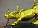 天祥缘 铜牛摆件华尔街旺市牛家居办公室商务送礼股市店铺开业礼品大号 10号铜旺市牛 带底座 实拍图
