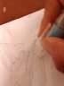 晨光（MG） 可擦笔热可擦中性笔摩易擦魔力擦子弹头小学生用文具三年级可擦写可檫笔涂改水性笔0.5mm 晶蓝色 12支/盒 实拍图