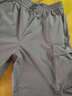 NOTHOMME潮牌宽松抽绳工装短裤男士夏季青年休闲裤 卡其色 M 实拍图