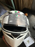 AGV K1S头盔K1摩托车机车全盔四季通用全覆式跑盔男女广角通风透气3C K1S-WHITE L（适合57-58头围） 实拍图