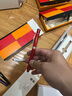 毕加索（pimio）钢笔签字笔男女士成人新年礼物学生用练字办公商务签名笔墨水笔0.5mm 607亮红色 实拍图