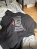 挽力奇尼克杨篮球短袖t恤衫纯棉男学生运动宽松潮牌美式大码半袖体恤夏 尼克Y-黑色 M(100-125斤) 实拍图