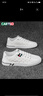 卡帝乐鳄鱼（CARTELO）鞋子男鞋2026春季时尚休闲鞋男款潮小白鞋男士平底板鞋 白色 39 实拍图