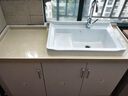 苏可丹尼 陶瓷洗衣池带搓衣板水槽 不锈钢支架落地式一体台盆 阳台超深水池洗手面盆 多功能洗漱洗衣盆 搓衣盆+下水器（不含支架跟水龙头） 60 实拍图