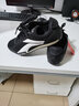 李宁男鞋运动休闲鞋男夏季经典赛车鞋板鞋运动鞋慢跑鞋 黑/米白 41 (内长255) 实拍图
