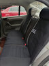 豫垫坊汽车坐垫全包围四季通用座椅套汽车座垫座套适用朗逸速腾迈腾哈弗 黑白色标准版 五座车型可用下单留言或告知客服 实拍图
