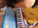 奇美口风琴儿童中小学生初学课堂教学附教材吹管初学者入门乐器 37小状元-蓝色(皮革盒) 实拍图