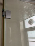 玻璃门合页304不锈钢 平开180度浴室夹无框玻璃门夹玻璃铰链淋浴房配件 实拍图