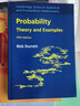 现货 可能性：理论与例证 Probability: Theory and Examples 实拍图