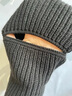 木清清帽子冬季男士款巴拉克拉法帽针织毛线帽防风防寒头套面罩保暖冷帽 实拍图