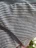 MUJI MUJI 女式 弹力天竺编织中腰短裤 内裤 FCE01A1A 深灰色条纹 M 实拍图