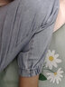 鲁宾克牛仔裤男宽松束脚春夏季裤子男潮牌男士九分束脚裤百搭运动休闲裤 WK-K283浅蓝色 2XL (建议体重150-160斤) 实拍图