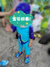 lemonkid儿童沙滩鞋水上乐园潜水游泳鞋男女童软底拖鞋 东方蓝恐龙 22/23 实拍图